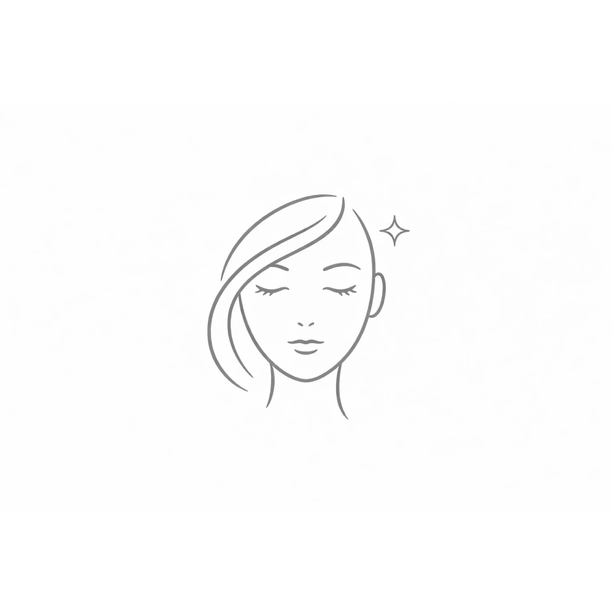 Healthy glow icon for radiant looking skin
